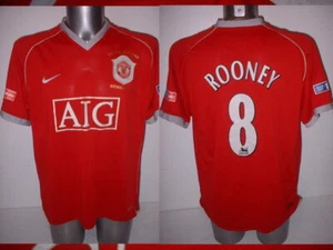 Manchester United Medium FA Cup ROONEY Jersey Shirt England Soccer Football Nike - Picture 1 of 5