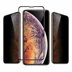 For iPhone 14 Pro Max 13 Full Cover Anti-Peep Privacy Tempered Screen Protector - Picture 1 of 18