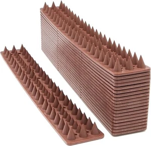20 Pack 20 Ft Bird Spikes Defender Cats Scare Spikes, Critters Anti-cl - Picture 1 of 6