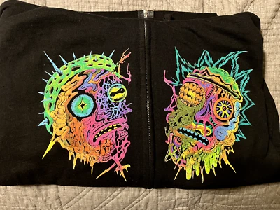Sudadera con Capucha Rick and Morty Adulto Natación Hombres Talla M Skinner Mediana NUEVA Foto 1 de 4