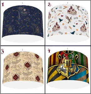 HARRY POTTER Ceiling Light Shade Lampshade 4 DESIGNS & 3 SIZES Reusable - Picture 1 of 5