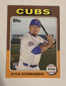 2016 TOPPS MINI EXCLUSIVE 1975 DESIGN KYLE SCHWARBER #BC-3 ROOKIE CARD RC