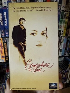 Somewhere In Time 1980 VHS Rare - Picture 1 of 4