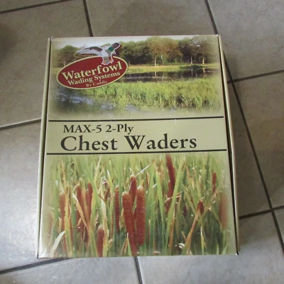Youth Waterfowl Wading Systems by Caddis Max-5 -2 Ply Chest Waders - 6   (W 5) - Image 1 of 4
