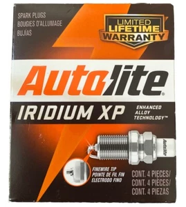 Autolite Iridium XP XP5702 Spark Plugs for 9622 3445 1989 Ignition Wire xc (4pc) - Picture 1 of 3