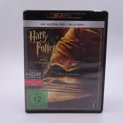 Harry Potter und der Stein der Weisen 4K Ultra HD Blu ray Film Movie - Bild 1 von 3