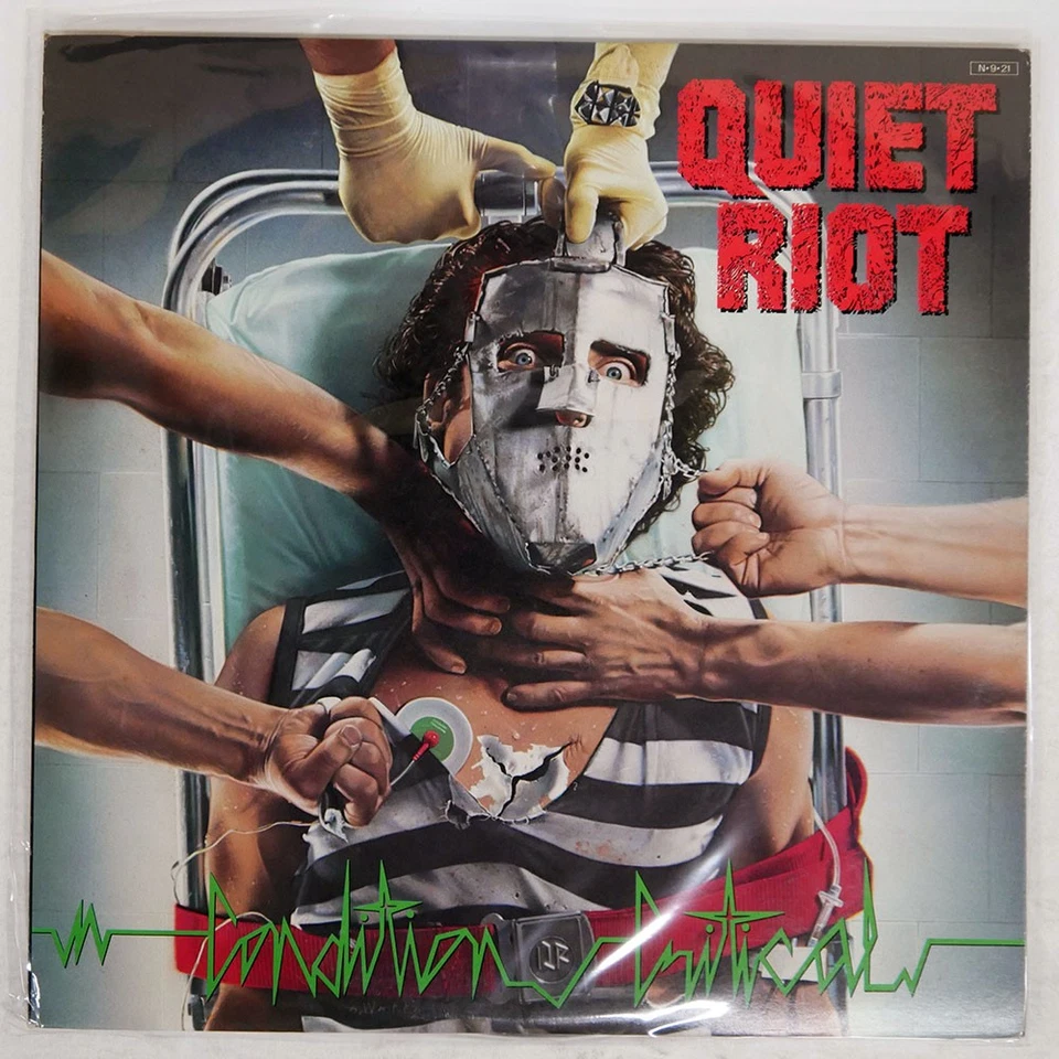 QUIET RIOT CONDITION CRITICAL CBS/SONY 28AP2901 Japan OBI VINYL LP - Image 1 of 1