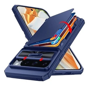CENMASO for Google Pixel 9 Pro Case/Pixel 9 Case with Card Holder (4 Cards) & - Picture 1 of 7