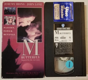 📼 VINTAGE 📼 M Butterfly 📼 (VHS, 1993) 📼 Former Rental 📼 TESTED 📼 - Picture 1 of 2