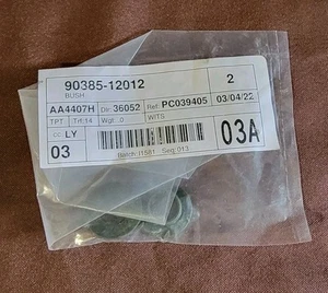 2 Toyota OEM 90385-12012 Genuine Bushings For Parking Brake Equalizer - Picture 1 of 5