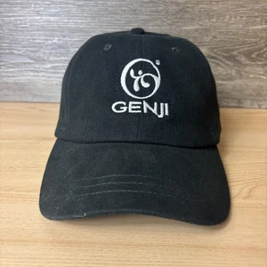 Genji Hat Cap Strap Back Black Adjustable Mens - Picture 1 of 9