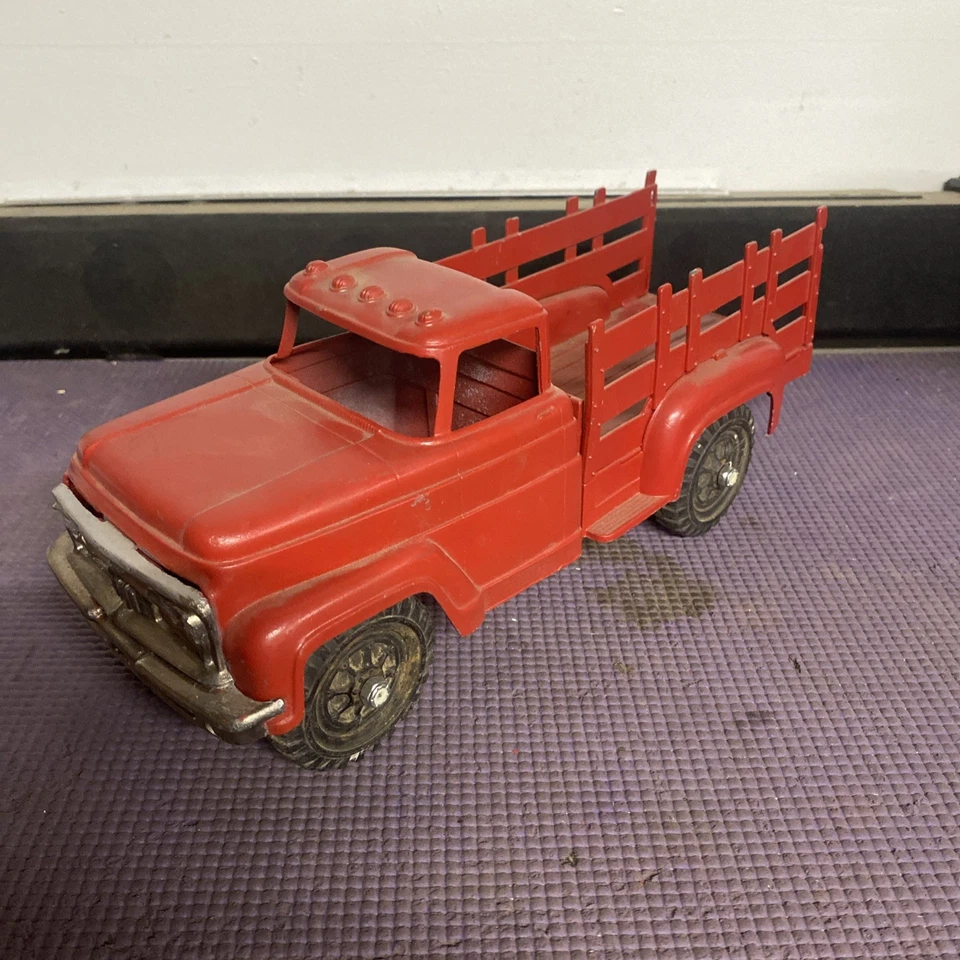 Camioneta pickup Hubley Mighty Metal de colección, acero prensado, 800, Lancaster PA Foto 1 de 4