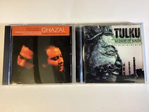 2 CDs: Ghazal As Night Falls on the Silk Road; Tulku Season of Souls - Free Ship - Foto 1 di 12