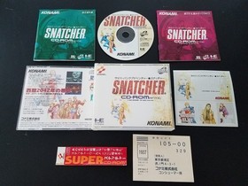 NEC PC Engine Super CD - Snatcher - Import Japan Japanese US SELLER