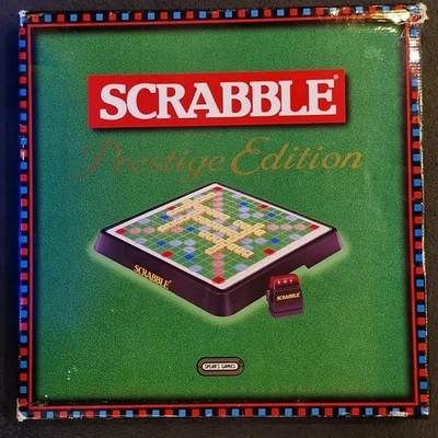 Scrabble Prestige Edition - 100% Complete With Turntable & Working Timer Boxed - Image 1 of 4