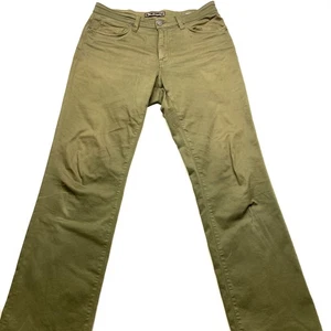 34 Pantalones clásicos Heritage Charisma tiro cómodo para hombre 35x34 algodón verde oliva - Imagen 1 de 19