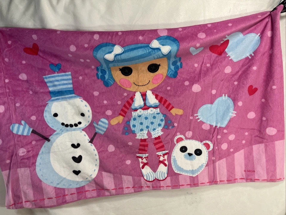 Funda de Almohada Lalaloopsy Micro Visón Funda de Almohada Muñeco de Nieve Dibujos Animados Ropa de Cama Foto 1 de 4