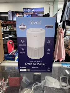 Levoit Core 200S Smart HEPA Air Purifier Wi‑Fi Bluetooth Alexa Google White/Grey - Picture 1 of 5