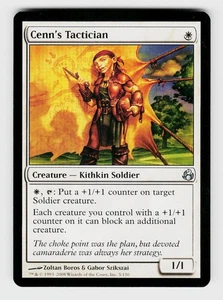 MTG, Morningtide, Cenn's Tactician, Normal, No.5, U Creature — Kithkin Soldier - Picture 1 of 1
