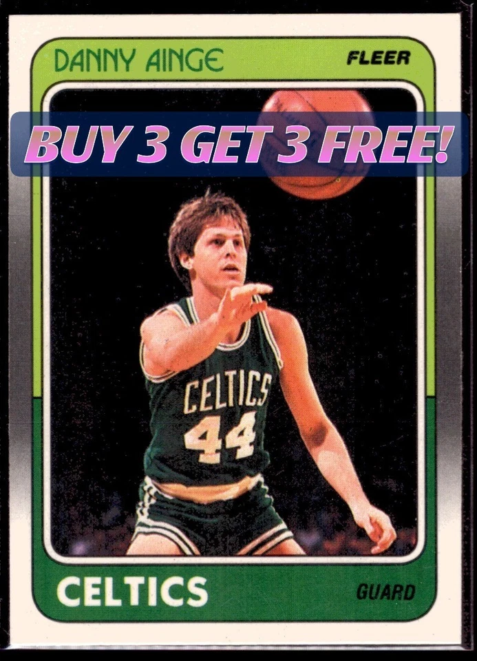 1988-89 FLEER BASKETBALL #1-132 YOU PICK $0.99 SHIP UNLTD QTY BUY 3, GET 3 FREE! - Image 1 of 3