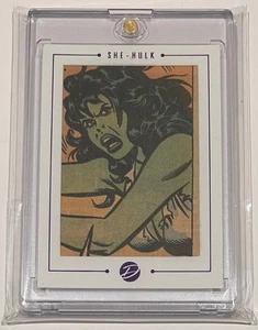 MARVEL COMIC CUT - 2014 - DANGEROUS DIVAS S2 - SS2 - 10/27 - SHE-HULK - SSH #2 - Picture 1 of 2
