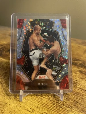 2023 Panini Select UFC - Premier Level B.J. Penn #145 Disco Prizm - Image 1 of 2