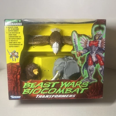 Vintage Kenner Transformers Beast Wars Action Figure - Magnaboss Complete 1996 - Image 1 of 4