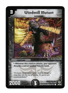 Duel Masters TCG DM12 Windmill Mutant 46/55 - Thrash Hybrid Megacreatures DM-12 - Picture 1 of 2