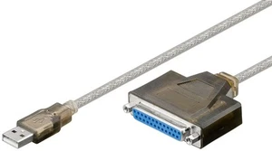 3x USB zu parallel Konverter / Adapter / Kabel; USB - CONVERTER PARALLEL D-SUB 2 - Bild 1 von 1