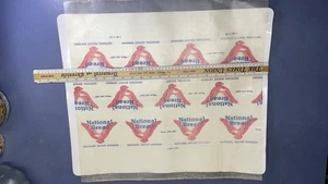 Raro envoltorio de pan de cera de águila calva de la década de 1920 National Broad Galcuit Company Nabisco - Imagen 1 de 8