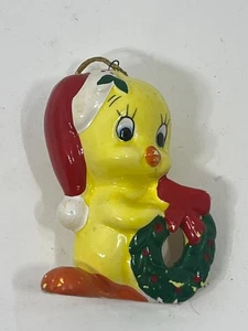 Vintage 1979 Tweety Bird Christmas Ornament Dave Grossman Designs Warner Bros - Picture 1 of 8