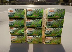 12X3PK HDX Heavy-Duty Scrub Sponges with Scour Pad - Picture 1 of 3