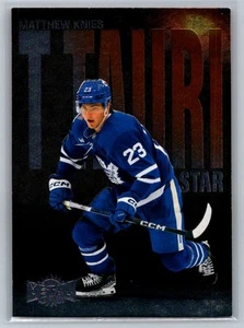 2023-24 Skybox Metal #TTP-3 Matthew Knies T Tauri Star Toronto Maple Leafs - Picture 1 of 2