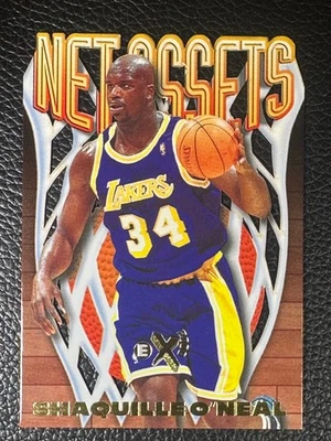 Skybox EX 2000 1996 activos netos troquelados #13 Shaquille O'Neal  Foto 1 de 2