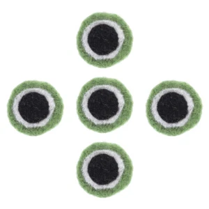 5 Pcs Wool Frogs Eyes Felt Doll Kit Diy Doll Accessories Wool Crafts Material - Picture 1 of 12