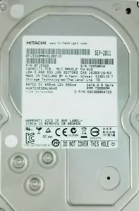 Hitachi 0F15328 3TB 7200RPM SATA 6Gbps 3.5" LFF Hard Disk Drive HUA723030ALA640 - Picture 1 of 1