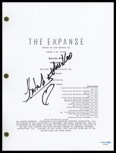 Shohreh Aghdashloo "The Expanse" AUTOGRAPH Signed Gaugamela Episode Script ACOA - Picture 1 of 2