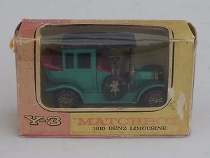 MATCHBOX MOY Y3 1910 BENZ LIMOUSINE BOXED - Picture 1 of 5