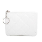 Pu Leather Zip Coin Wallet Key Chain/Tassel Small Purse Money Change Pouch Bag