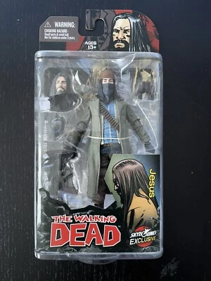 Figura de Jesús McFarlane Skybound de The Walking Dead ComicCon variante de color SIN ABRIR Foto 1 de 2