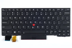 Klawiatura do Lenovo Thinkpad L13 X280 A285 X390 X395 LED QWERTY US layout - Zdjęcie 1 z 2