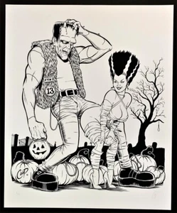 Golden Apple POSTER Trick Or Treat Fine Art Print Artist Proof A/P Signed Coop - Picture 1 of 1