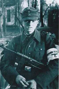 Repro Bild WK2 WW2 Weltkrieg 15x10 Volkssturm 1945 - Foto 1 di 1