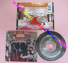 CD NSYNC Celebrity + bonus track 2001 Europe JIVE 9222062 no lp mc dvd (CS16)
