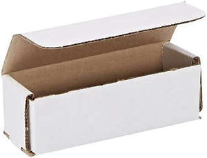 50- 6x2x2 White Corrugated Carton Cardboard Packaging Shipping Mailing Box Boxes - Picture 1 of 1