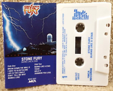 Stone Fury Burns Like A Star Cassette Tape MCA Records Vintage 1984