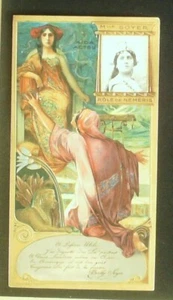 Chromo Lefèvre Utile LU Soyer Aïda Personnage Célèbre Opéra Verdi 1900 - Picture 1 of 2