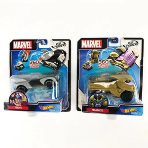 Hot Wheels Flip Fighters Marvel Avengers Infinity War Thanos and Thor - Picture 1 of 5