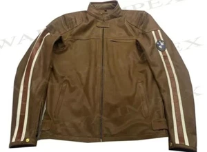Chaqueta de cuero BMW Motorrad Chaqueta de cuero para motociclista BMW Chaquetas de carreras - Imagen 1 de 8