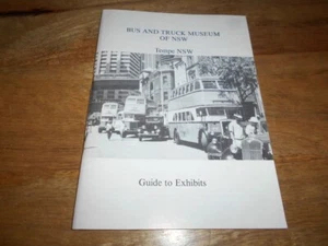 Bus and Truck Museum of NSW, Tempe NSW. Guide to Exhibits. - Picture 1 of 2